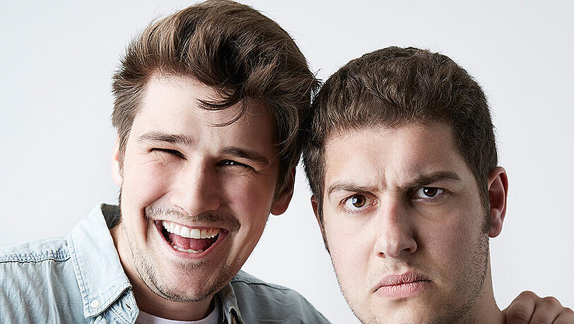 Grantler David Hang (r.) und Max Beier. Grantler David Hang (r.) und Max Beier.