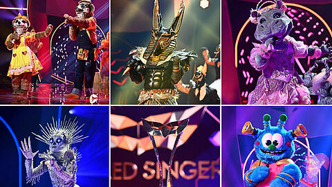 Die Finalisten von "The Masked Singer" stehen am Dienstagabend ein letztes Mal auf der Bühne.