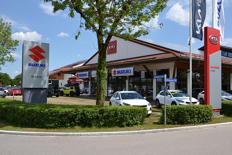 Autohaus Schmid Standort in Höhenkirchen.