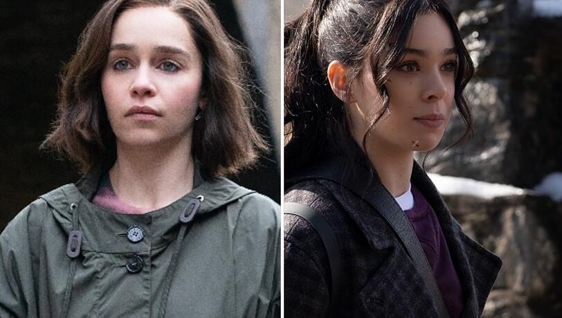 Emilia Clarke (l.) als G'iah und Hailee Steinfeld als Kate Bishop könnten die Zukunft von Marvel sein.