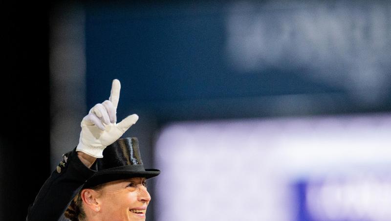 Gewann ihre 19. EM-Goldmedaille: Isabell Werth. Gewann ihre 19. EM-Goldmedaille: Isabell Werth.