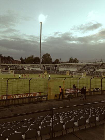 Das Stadion liegt auf Giesing Höhen.