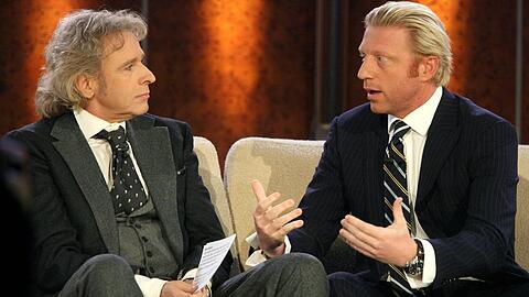 Thomas Gottschalk und Boris Becker gehören zu den bekanntesten Persönlichkeiten Deutschlands. Thomas Gottschalk und Boris Becker gehören zu den bekanntesten Persönlichkeiten Deutschlands.