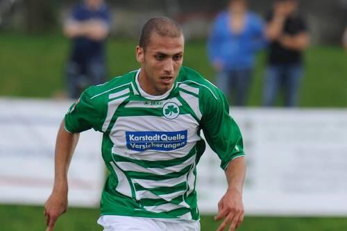 Ersters Tor für Fürth: Dani Shahin.