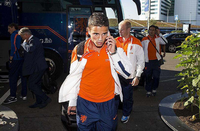Ibrahim Afellay (hier mit der niederländischen Nationalmannschaft) spielte zuletzt bei Olympiakus Piräus. Marktwert: 4 Mio. €