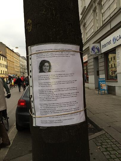 Eine junge Radlerin war an der Rosenheimer Straße damals überfahren worden.