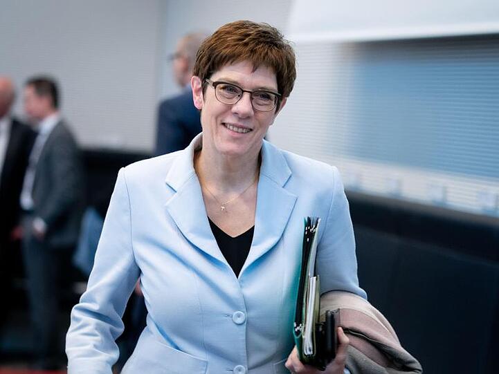 Noch CDU-Bundesvorsitzende Annegret Kramp-Karrenbauer.