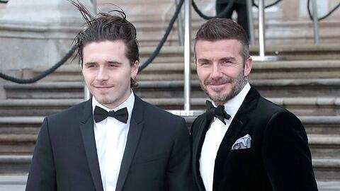 Einst zeigten sich Brooklyn und David Beckham vertraut zusammen. Diese Zeiten sind vorbei.