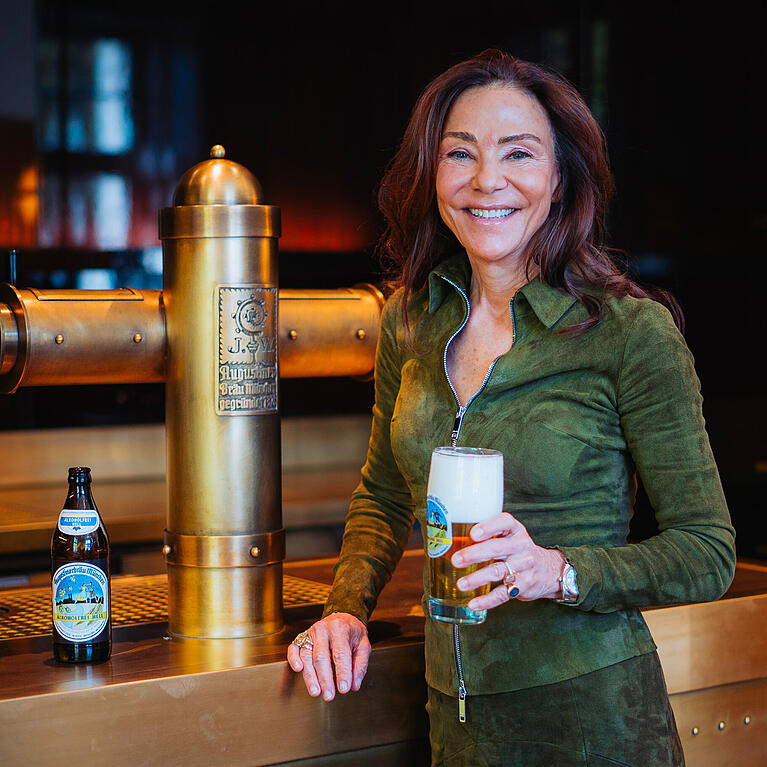 M&auml;chtige Frau an der Spitze: Catherine Demeter ist erste Vorst&auml;ndin der Edith-Haberland-Wagner-Stiftung und zugleich drittgr&ouml;&szlig;te Anteilseignerin der Brauerei. Ihr Vorg&auml;nger Ferdinand Schmid hatte sie zu seiner Nachfolgerin bestimmt.