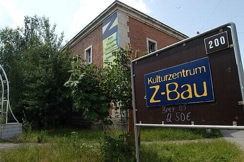 Umstrittene Sanierung: Kulturzentrum Z-Bau.
