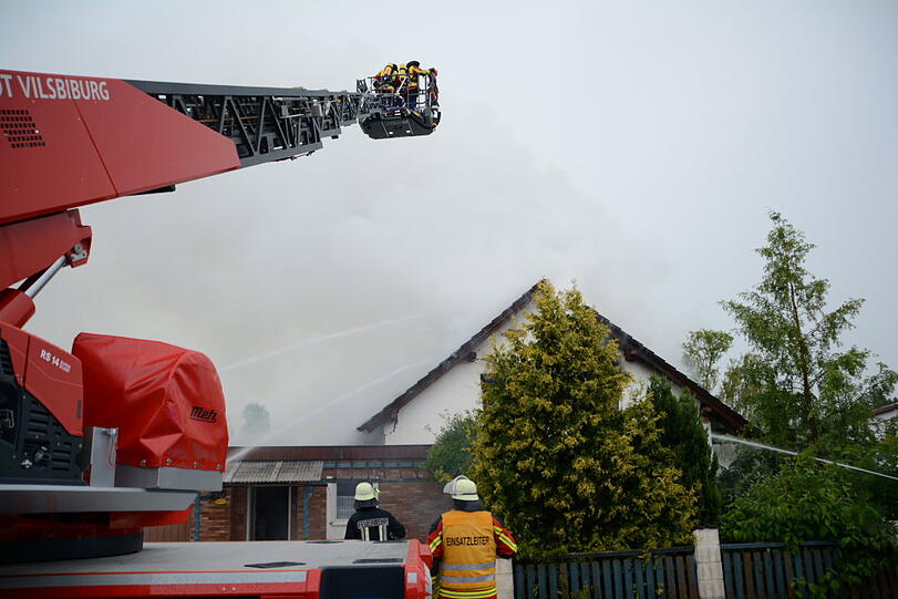 Sehen Sie hier weitere Bilder vom Unglück in Bodenkirchen.