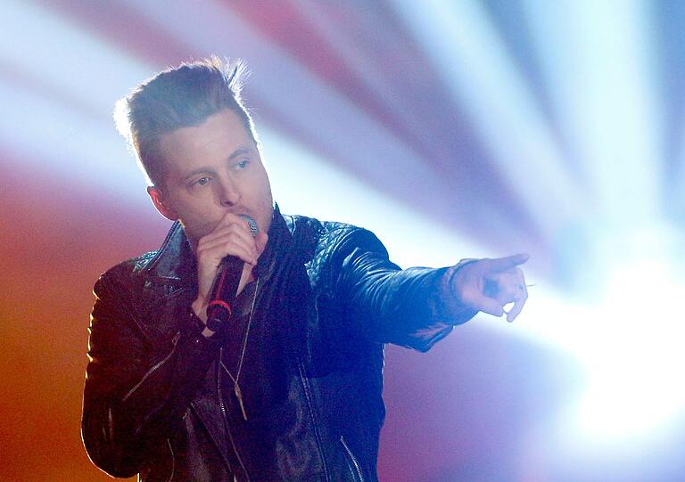 Ryan Tedder von der US-amerikanischen Band One Republic.