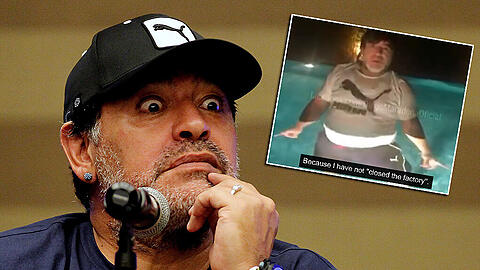 Diego Maradona: Der vielleicht beste Fußballer aller Zeiten möchte sich nochmal fortpflanzen.