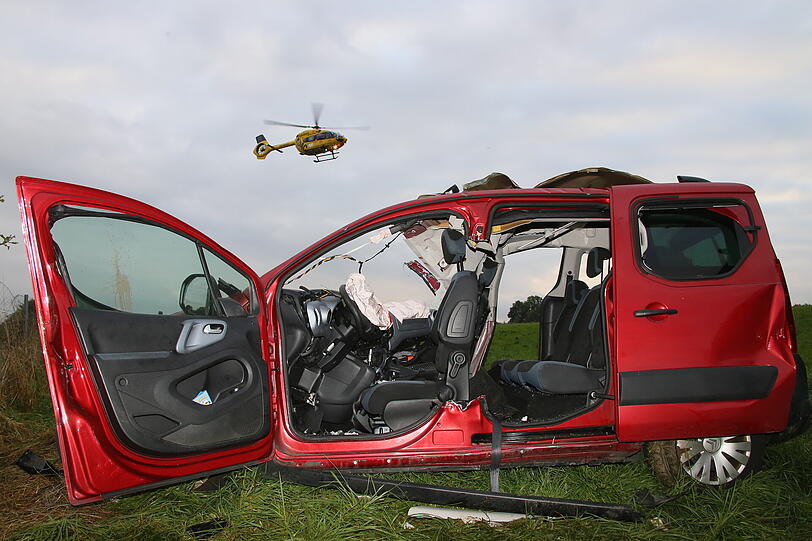 Der schwere Unfall ereignete sich gegen 16.30 Uhr auf der Flughafentangente zwischen dem Anschluss zur A94 und Markt Schwaben.