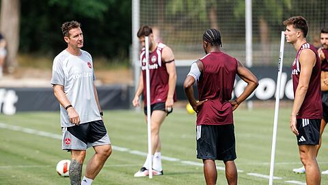 Miroslav Klose (l) hat "gro&szlig;e Lust" auf die neue Saison.