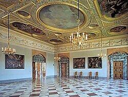 In diesem Saal der Münchner Residenz findet sich wieder, wer unter den schönsten Zehn der "Schönen Münchnerin 2011" landet.