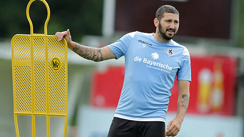 Kann er, oder kann er nicht? Torjäger Sascha Mölders vom TSV 1860.
