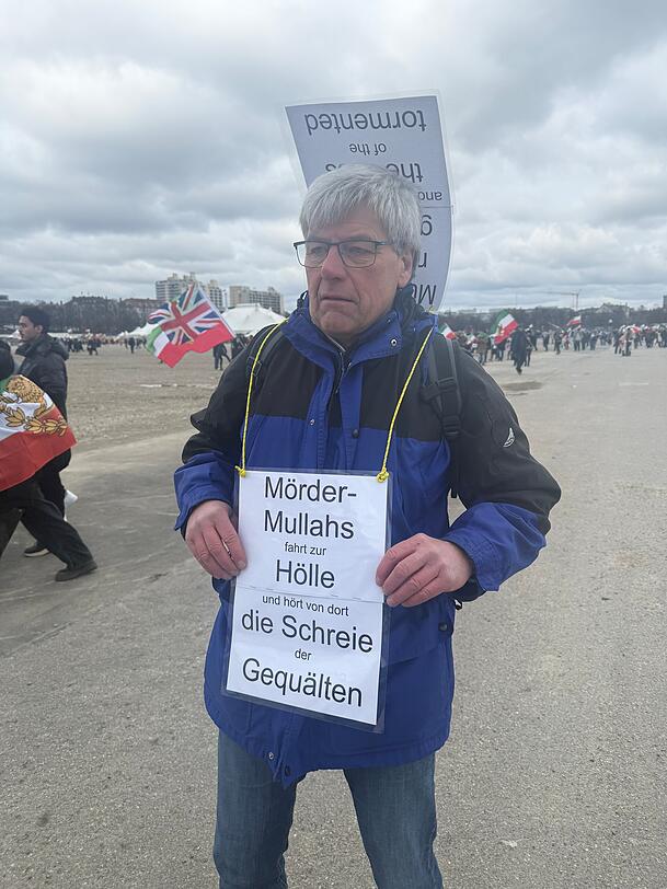 Jürgen Stauffert ist extra aus Heilbronn angereist. Jürgen Stauffert ist extra aus Heilbronn angereist.