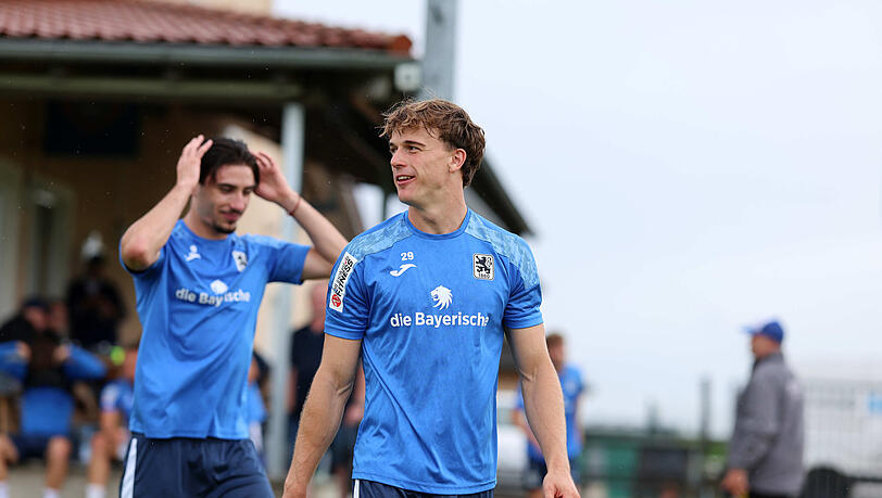Neu am Trainingsplatz: Gastspieler Julian Bell. Neu am Trainingsplatz: Gastspieler Julian Bell.