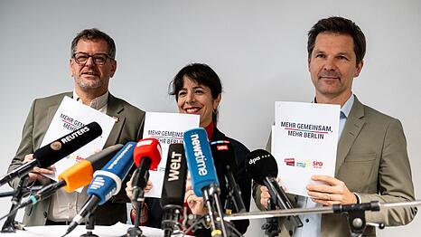 Das Sondierungspapier von Linke, Gr&uuml;nen und SPD ist rund 30 Seiten lang.