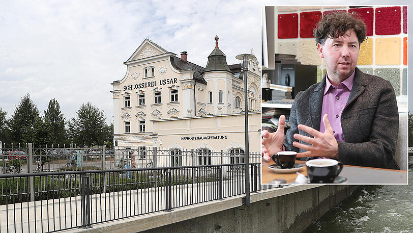Ein akribischer Denkmalerhalter: Rudi Napholtz hat auch die Ussar-Villa mit viel Liebe zum Detail saniert.
