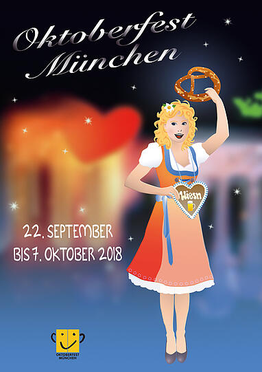 Oktoberfest-Plakat-Entwurf.