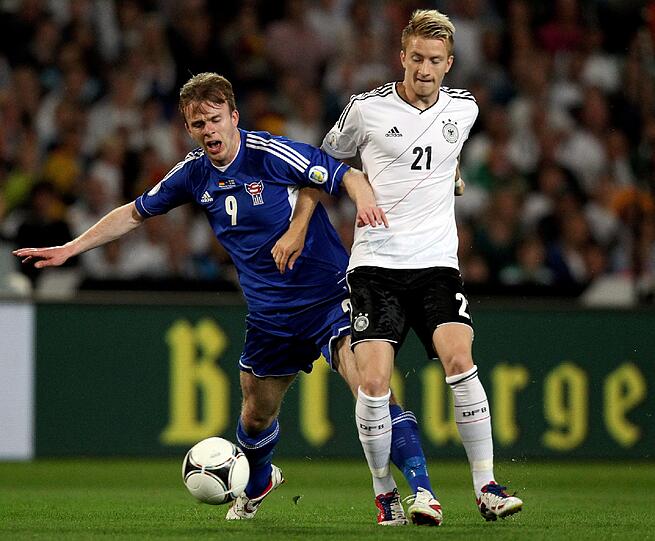 MARCO REUS: Harmoniert mit Götze schon, als würden sie seit E-Jugendzeiten zusammen spielen. Stets torgefährlich. Sprintete oft in die Räume, die Klose sonst gerne nutzt. NOTE 2
