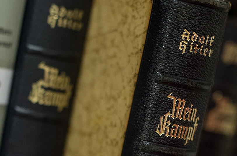 Adolf Hitlers "Mein Kampf" ist ab sofort als kommentierte Ausgabe erhältlich.