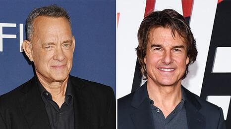 Die Chancen stehen gut, dass im Mai gleich zwei weltberühmte Toms nach Cannes kommen: Tom Hanks (l.) geht ins Rennen - Tom Cruise ist außer Konkurrenz dabei.