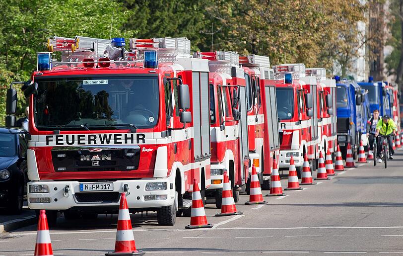 Evakuierungen und ein Großaufgebot an Sicherheitskräften rund um die Entschärfung der Fliegerbombe: Die Bilder aus Nürnberg.