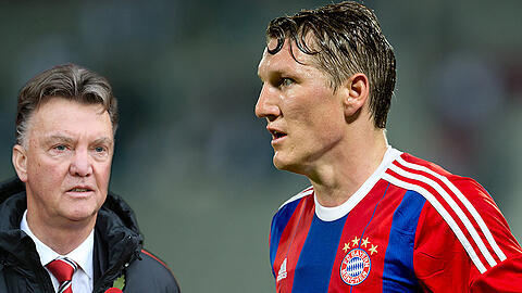 Louis van Gaal und Bastian Schweinsteiger: Demnächst bei Manchester United wieder vereint?
