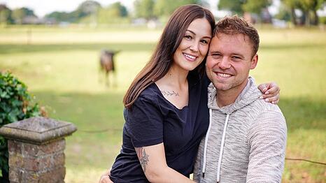 Andr&eacute; und Julia haben sich bei "Bauer sucht Frau" gefunden.