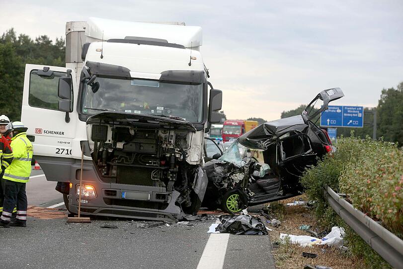 Geisterfahrerunfall auf der A9