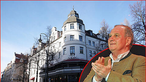 Die Käfer-Schänke in der Prinzregentenstraße: Hier hat sich Uli Hoeneß zum Geburtstagsessen getroffen.
