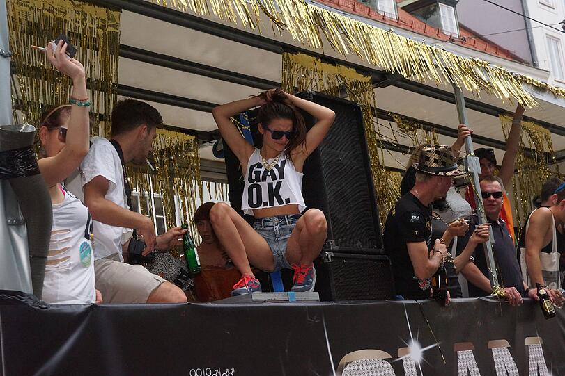 Die Bilder vom Christopher Street Day in der Münchner Innenstadt