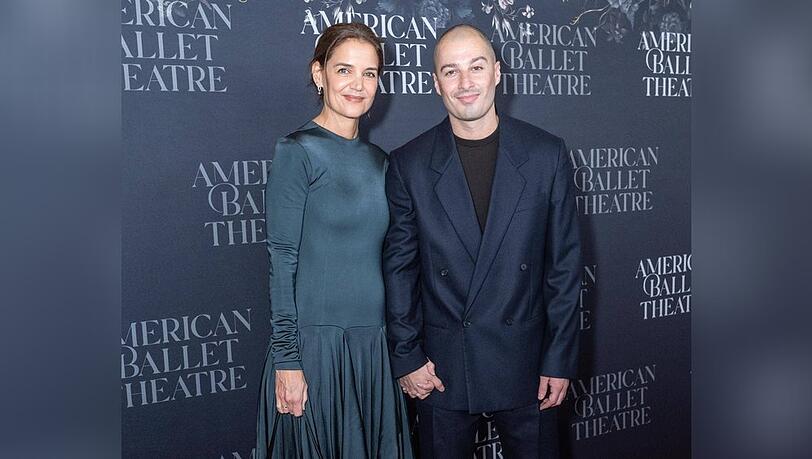 Katie Holmes und Jason Bard Yarmosky am Donnerstag in New York. Katie Holmes und Jason Bard Yarmosky am Donnerstag in New York.
