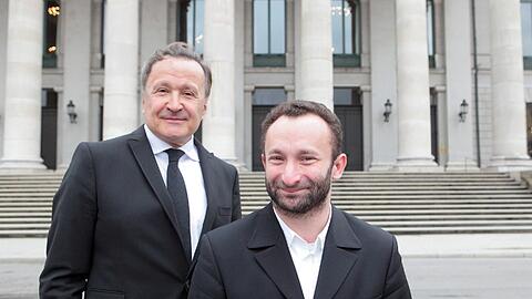 Opernintendant Nikolaus Bachler mit dem neuen Generalmusikdirektor Kirill Petrenko.