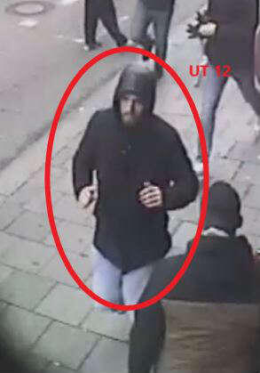 Mit diesen Fotos sucht die Polizei nach den Hooligans.