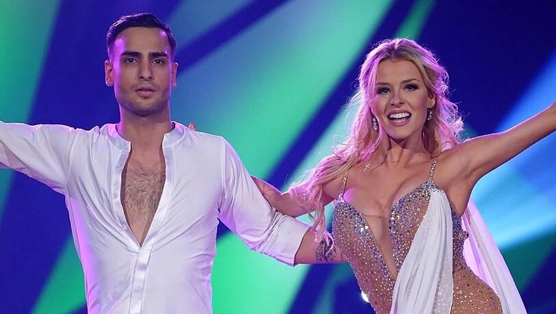 Timur Ülker mit Patricija Ionel in der zweiten regulären Folge der aktuellen "Let's Dance"-Staffel.