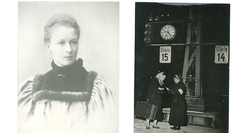 Die Münchner Bahnhofsmission in den 1920ern...