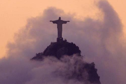 Die größte Christus-Statue der Welt: Noch steht sie in Rio.