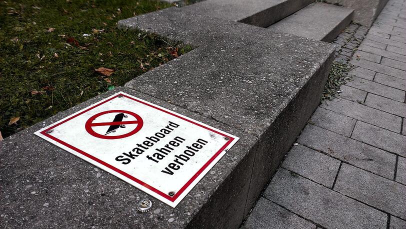 Auch unbeliebt: Skater.