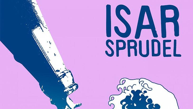 Das Logo zum "Isarsprudel". Das Logo zum "Isarsprudel".