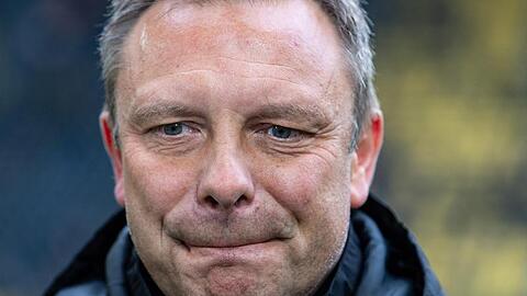 Trainer André Breitenreiter steht bei Hannover 96 vor dem Aus.