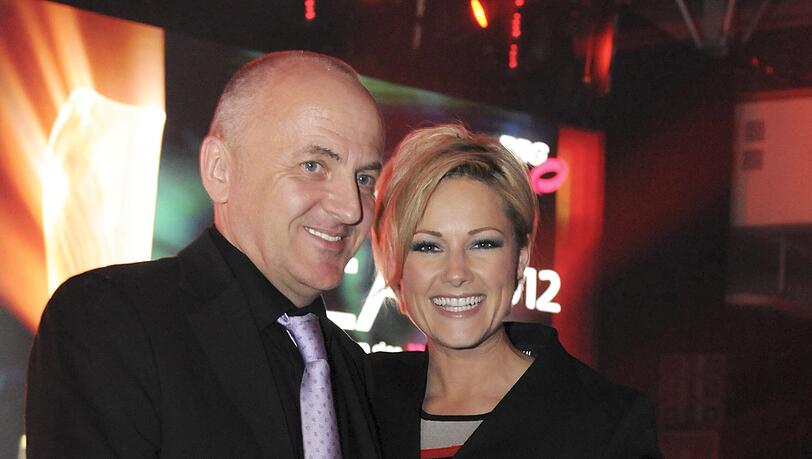 Helene Fischer mit ihrem Manager Uwe Kanthak Helene Fischer mit ihrem Manager Uwe Kanthak