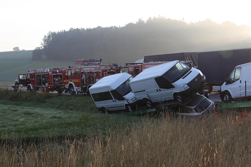 Bilder vom Unfallort.