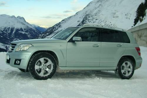 Markiert die Untergrenze bei den SUVs: der Mercedes GLK 220 CDI BlueTec.