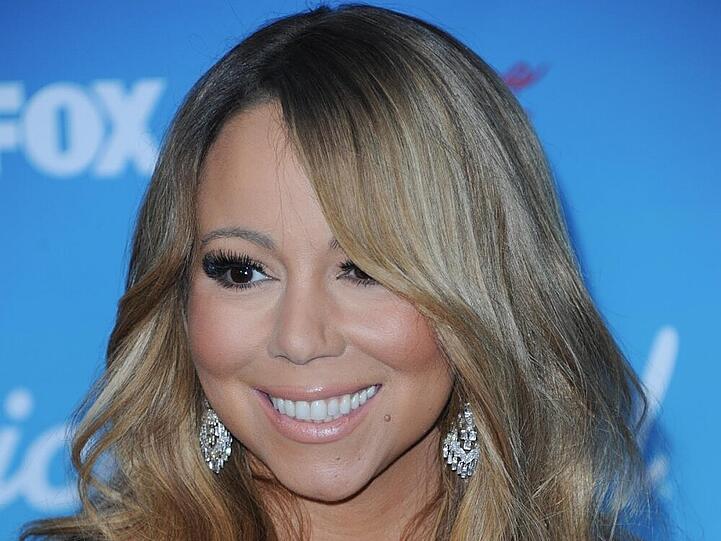 US-Pop-Diva Mariah Carey ist scheinbar nicht immer so gut gelaunt
