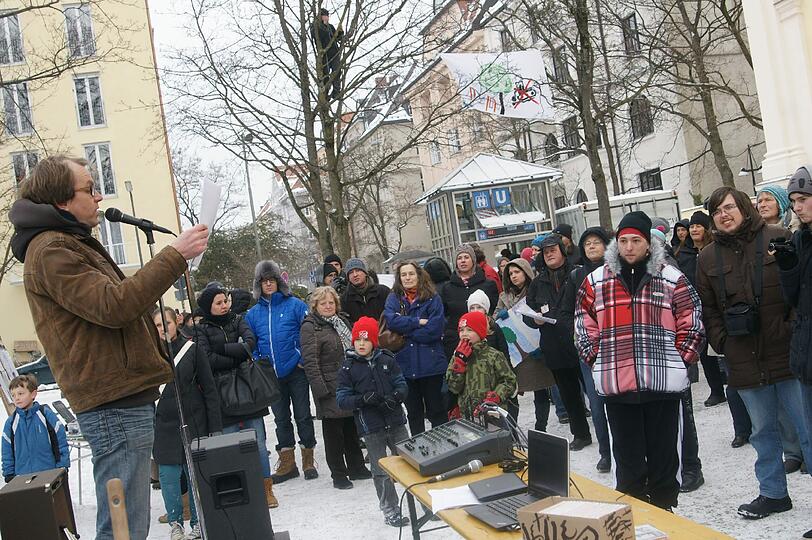 Weitere Bilder von der Demonstration