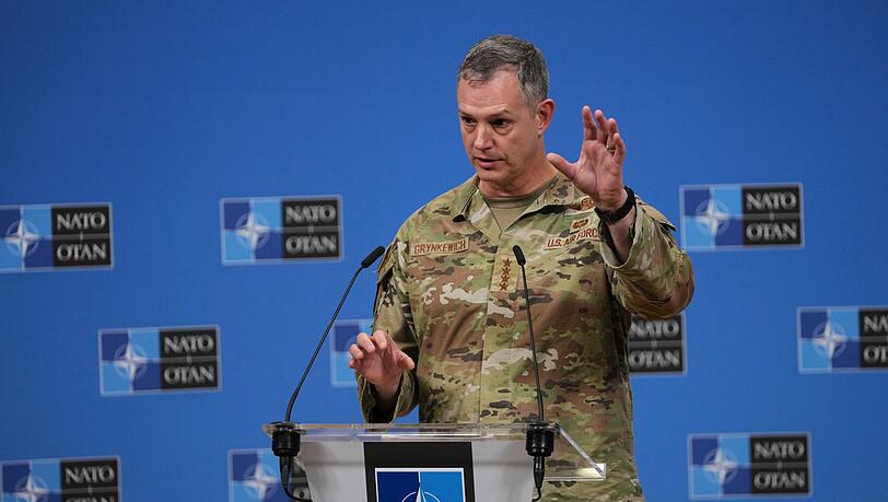 Sieht Bedarf für Anpassungen: General Alexus G. Grynkewich, der Oberbefehlshaber der alliierten Streitkräfte in Europa. (Archivbild) Sieht Bedarf für Anpassungen: General Alexus G. Grynkewich, der Oberbefehlshaber der alliierten Streitkräfte in Europa. (Archivbild)